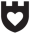 Lawrence Scholastic Chess Logo Favicon black and white