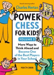 Power Chess For Kids Volume 2 Book Cover Graphic